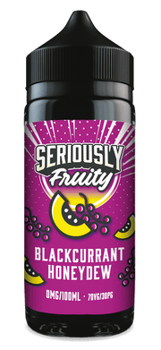 Doozy Vape - Seriously Fruity - 100ml - Blackcurrant Honeydew - Vapour Central